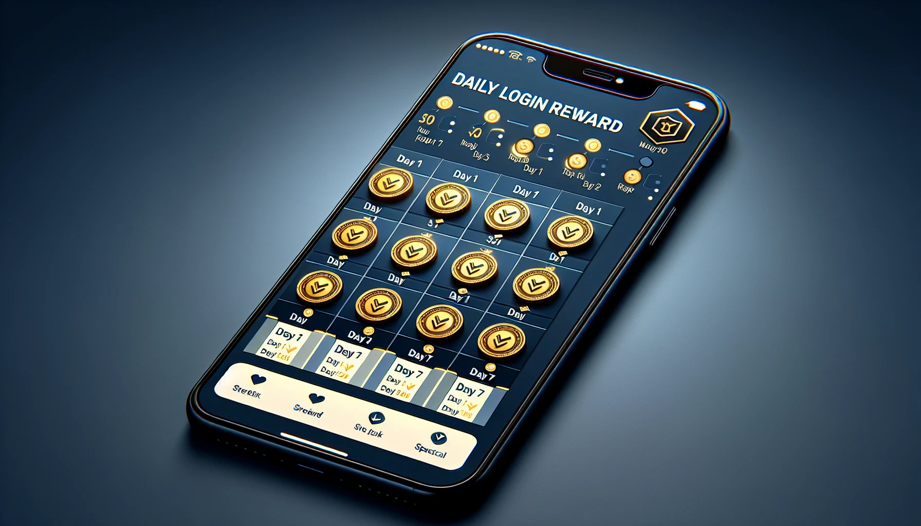 Dostwin Daily Attendance Bonus — Login Every Day